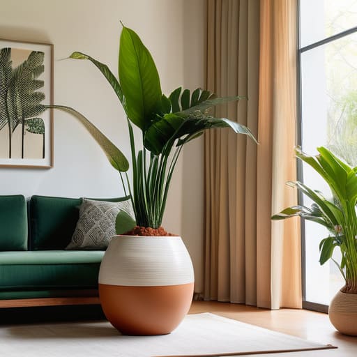 Stylish indoor plants for home decor.